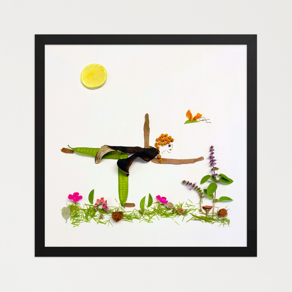 Grounded in Light - Botanical Wellness Wall Art Print