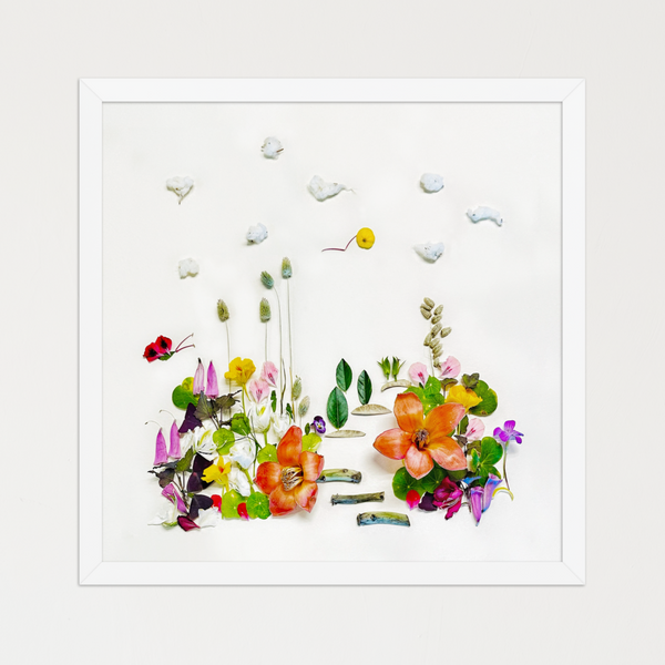 Meadow Garden - Nature-Inspired Floral Wall Art Print