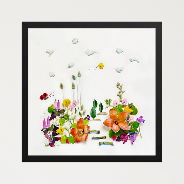 Meadow Garden - Nature-Inspired Floral Wall Art Print
