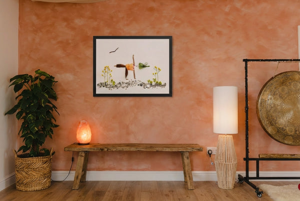 Poised in Nature - Botanical Balance Wall Art Print