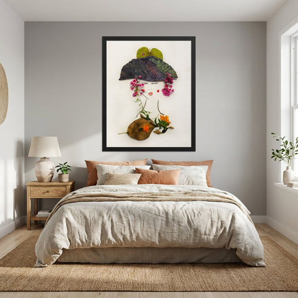 A Gentle Flourish - Elegant Nature-Inspired Wall Art Print