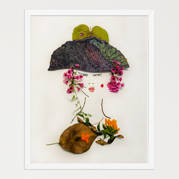 A Gentle Flourish - Elegant Nature-Inspired Wall Art Print
