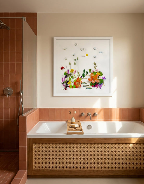 Meadow Garden - Nature-Inspired Floral Wall Art Print